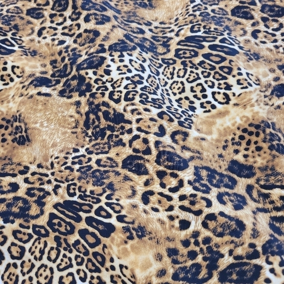 Cat Print Skirt or Dress Size Large Made in USA - Picture 6 of 8